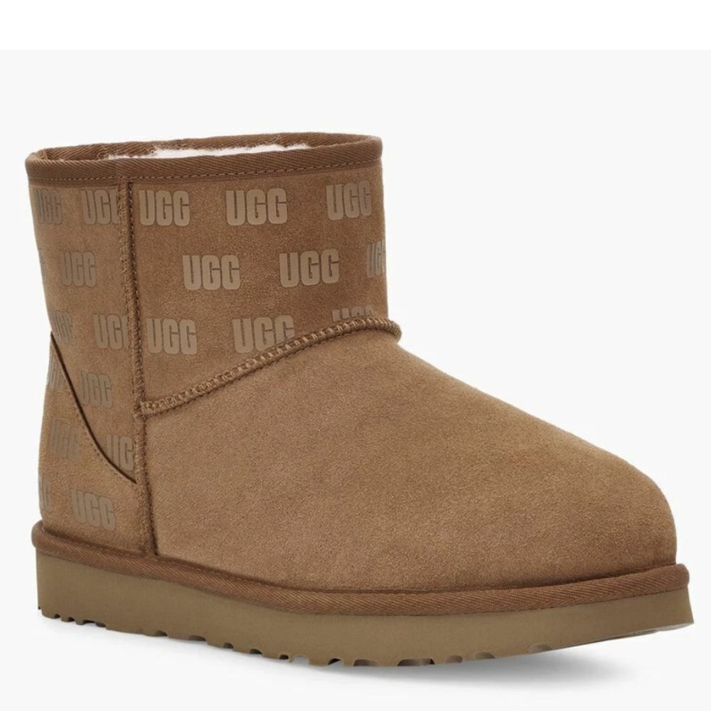 MENS UGG AUSTRALIA CLASSIC MINI II UGG PRINT BOOTS 12